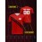 1pc Customizable Soccer Jersey for Kids - V-Neck, All-Season Polyester Football Shirt with Personalized Name & Number, Preppy Street Style, Knit Fabric, Medium Stretch, for Boys & Girls, Sports & Casual Wear