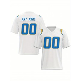 Customized football jerseys, personalized football shirts, printed and sewn names and numbers, personalized football and tennis jerseys, outdoor sports matches