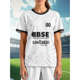 Custom Women's Soccer Jersey - Personalized Team & Name Customization, Plus-Size Football Shirt with Quick-Dry Fabric, Breathable Training Top for Women's Teams, Games, Practice - Athletic Apparel, Comfortable Fit
