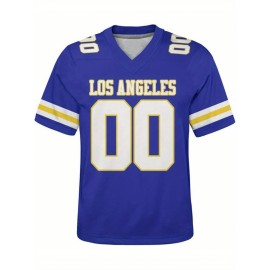 Customized plus-size football shirts, personalized short-sleeved shirts with any name and number, plus-size Women's football city team gifts