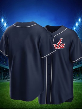 Men'S White Striped Baseball Shirt with Classic Letter Embroidery Design, Breathable Button Short Sleeved Shirt for Training And Competition