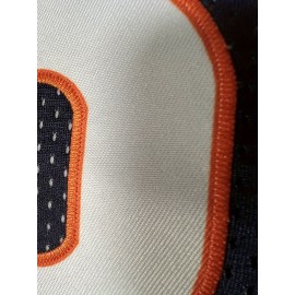 SheLucki Men'S Polyester #34 Sports Jersey - Embroidered V-Neck, Slight Stretch, Four Seasons Casual & Outdoor Top for Running, Hiking, and Daily Wear