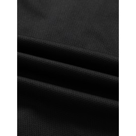 Men's Black #8-24 Baseball Shirt - Classic Letter Embroidery Design, Button-Up V-Neck, Loose Fit Breathable Fabric for Training, Competition & Casual Wear - All-Season Sportswear for Men & Teens, Baseball Jersey, Durable Sportswear