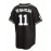 Men's Black #11 Baseball Shirt with 