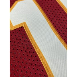 Men'S Red # 10 Rugby Jacket Loose Embroidered Sports, Fashionable, Casual, Street Breathable Rugby Top