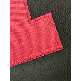 Men'S Black # 23 Rugby Jacket Loose Embroidered Sports, Fashionable, Casual, Street Breathable Rugby Top