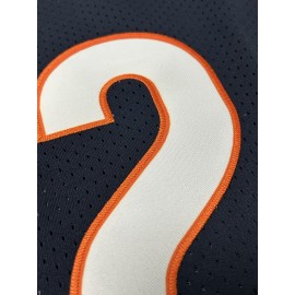 Men's #2 Black American Football Jersey - Breathable, Embroidered Casual Streetwear for Sports & Outdoor Activities