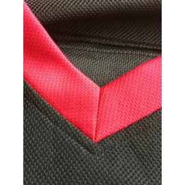 Men'S Black Mask # 13 Ice Hockey Sports Shirt, Loose Embroidered Long Sleeves, Sporty, Fashionable And Casual, Breathable On The Street