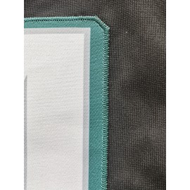 Men's Black #62 Embroidered Rugby Jersey - Loose Fit Breathable V-Neck Sportswear for Casual Streetwear, Outdoor Sports & All-Season Wear | Machine Washable, Sporty Look, Comfortable Fit