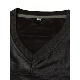 Men'S American Football Shirt # 45 Black Dry Basketball Sweatshirt