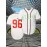 Men'S Baseball Jersey # 96 White Baseball Jersey Suitable For Training, Beach Games, Vacations, Casual Wear, Breathable V-neck Embroidered Polyester Loose Micro Elastic Fabric Size S-XXXL
