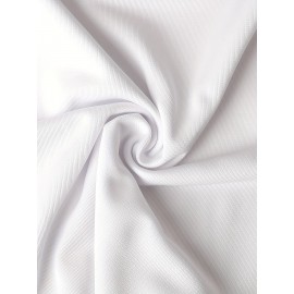 Men'S American Football Uniform # 7 White Embroidered Polyester Sports Shirt