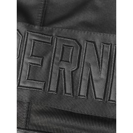 Men'S American Football Sweatshirt, # 7 Black Breathable V-neck Embroidered Polyester Sportswear, Suitable For Street, Team Sports, Beach, Loose Knitted Fabric, S-3XL