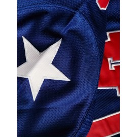 Men'S White # 99 Ice Hockey Sweatshirt, Loose Embroidered Long Sleeves, Sporty, Fashionable And Casual, Breathable On The Street