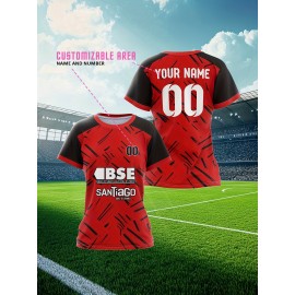 Custom Women's Soccer Jersey - Personalized Team & Name Customization, Plus-Size Football Shirt with Quick-Dry Fabric, Breathable Training Top for Women's Teams, Games, Practice - Athletic Apparel, Comfortable Fit